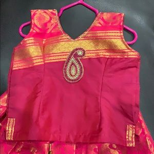 Indian lehenga or parikini for girl